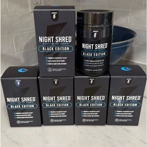 Innosupps Night Shred Black Edition. NIB 6 bottles